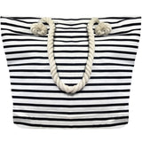 stripey beach bags on sale
