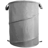 grey laundry basket