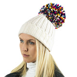 cream beanie hats for women