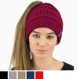 pony tail beanie hat - ponytail hats wholesale