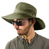 Unisex Mens Ladies Lightweight Foldable Summer Safari Hat Cap