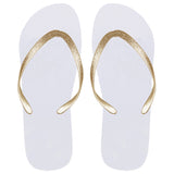 white flip flops cheap