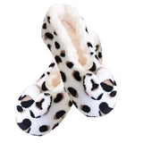womens animal print slippers uk
