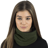 mens womens fleece snood neck warmer