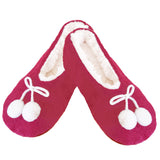 red slipper shoes for women