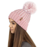 pink beanies for women - pink glitter beanie hats