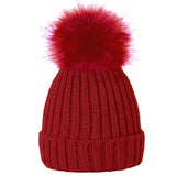red girl brand beanie