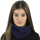 blue fleece snood for men and women