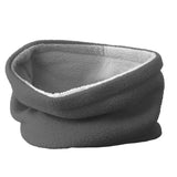 grey fleece neck warmer uk