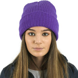 purple thinsulate thermal insulation hat