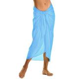 blue sarong for beach