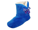 blue house slipper boots