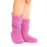 pink slipper boots ladies