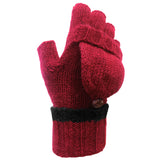 red fingerless gloves pattern