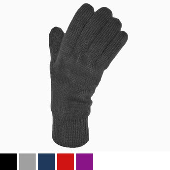 plain thinsulate gloves womens