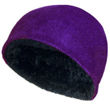 purple beanie for kids