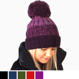 mens womens lined fleece hat for winter