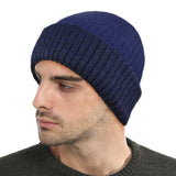 Ribbed 3M Thinsulate Lined Winter Beanie Hat