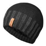 mens fleece lined beanie hat