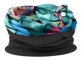 Coloured Pattern Print Neckwarmer Snood
