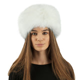 white russian faux fur hat
