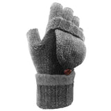grey fingerless gloves cheap