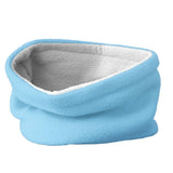 blue fleece neck warmer