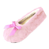 Cut Pile Design Ballerina Style Slippers