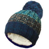 blue fleece lined knit hat pattern