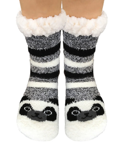stocking fillers gifts for girls - fluffy panda slipper socks