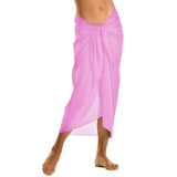 pink beach bikini sarong