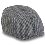 grey baker boy cap