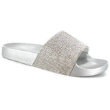 silver sparkly shoes