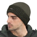 Ribbed 3M Thinsulate Lined Winter Beanie Hat