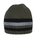 Mens Striped Knitted Thinsulate Lined Best Beanies