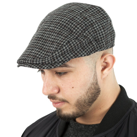 Traditional Tweed Country Flat Caps