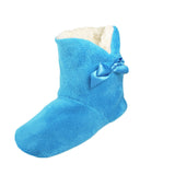 slipper boots blue