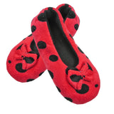 red house slippers for women
