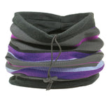 mens womens neck warmer grey
