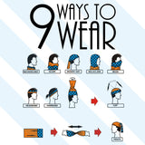 ways to wear neck warmer scarf