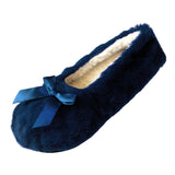 Cut Pile Design Ballerina Style Slippers
