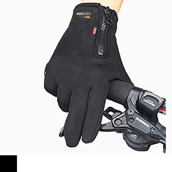 black cycling gloves for cold weather
