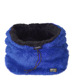 blue fluffy ski snood for sale