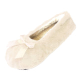Cut Pile Design Ballerina Style Slippers
