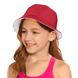 Cotton 2 In 1 Reversible Summer Bucket Hat