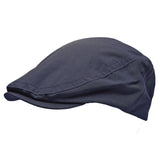 plain navy mens waterproof flat caps uk