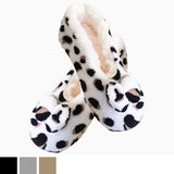 animal print slippers for women